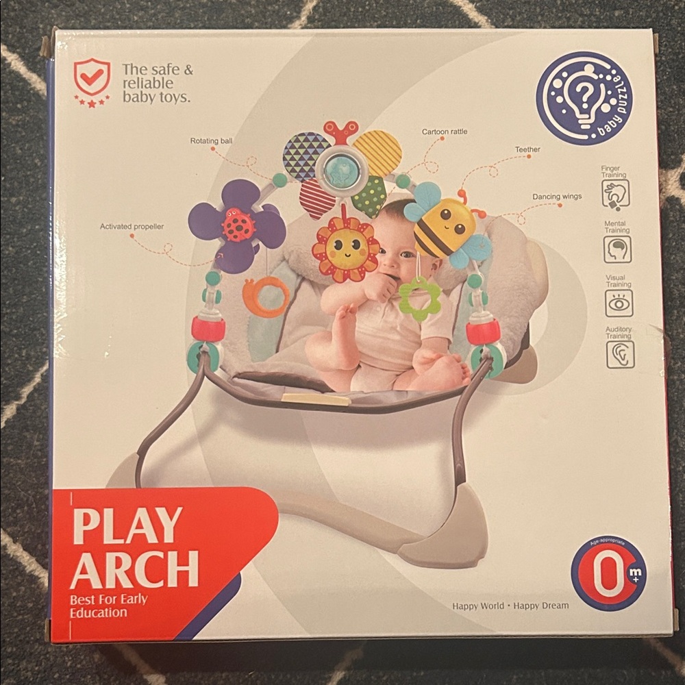 Play Arch with Colorful Toys